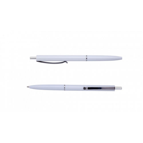Ручка  ВМ авт. 0,7мм синя COLOR тип К15 корпус білий