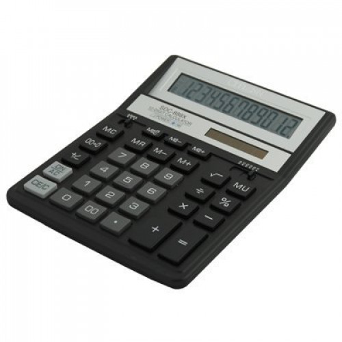 Калькулятор CITIZEN SDC-888XBK чорн 158*203*31мм
