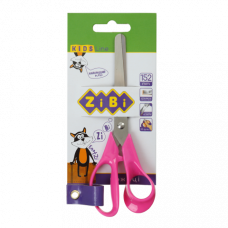 Ножиці дитячі ZB 152мм з 3D ручками. рожеві