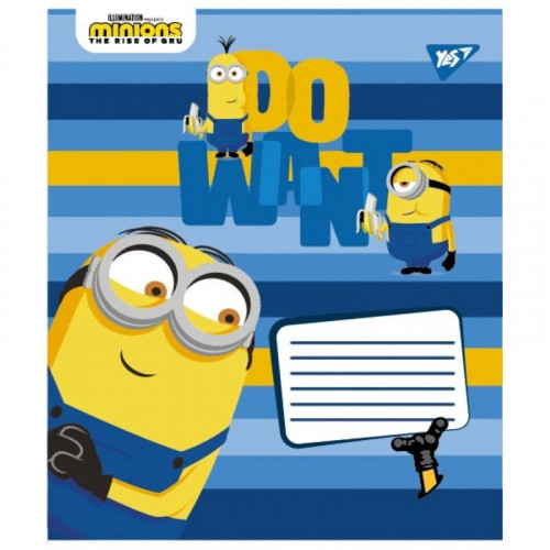 Зошит 12арк. лінія YES Minions2
