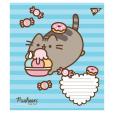 Зошит 12 арк.лінія Yes Pusheen