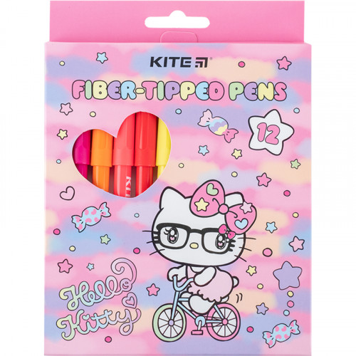 Фломастери Kite Hello Kiitty  12 кол