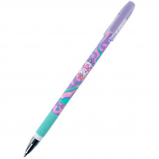 Ручка гелева Kite "пиши-стирай"  Rainbow Catcorn, синя