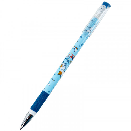 Ручка Kite Dog, синя