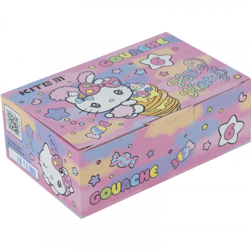 Гуаш Kite Hello Kitty  6 кол 20мл