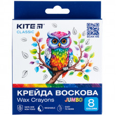 Олівці воскові Jumbo  Kite  8 кол Kite Classic