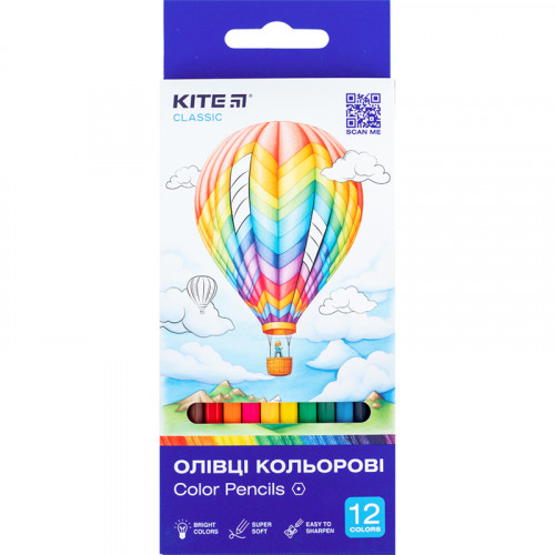 Олівці  12 кол  Kite Classic