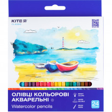 Олівці  24 кол  Kite Classic акварельні