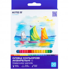 Олівці  36 кол  Kite Classic акварельні