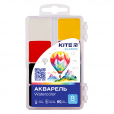 Акварель Kite Classic  8кол.