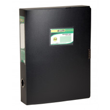 Папка-бокс 4Office на липучці А4 55мм асорті