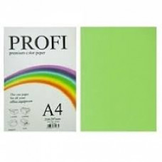 PROFI color папір офіс  A4 75г/м 500арк неон зелен Cyber Green