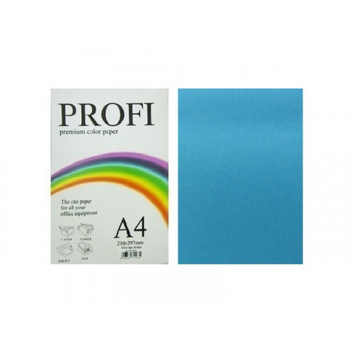 PROFI color папір офіс  A4 80г/м 500арк темно син Intense Cobalt