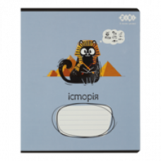 Зошит 48арк. клітинка ZіBі   ПРЕДМЕТКА - Історія CRAZY CAT