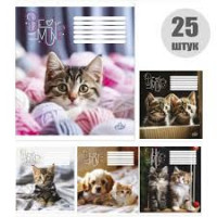 Зошит 12арк. клітинка Бриск ТВ-107 №2651 Мiй улюбленець