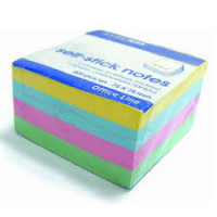 Папір клейкий Economix 75*75 400 арк пастель асорті