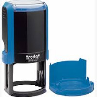 Оснастка д/печ Trodat 4642 D42 з кришкою синьо-чорна