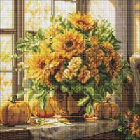 Набір з алмазною мозаїкою "Там де сонце" 40х40см