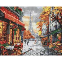 Набір з алмазною мозаїкою "Чарівність Парижа" 40x50см