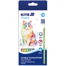 Олівці  12 кол  Kite Creative Pastel
