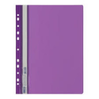 Папка-швидкозшивач з перфорацією, А4, фіолетовий 12шт/уп