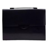 Портфель KLERK  А4 13відділення чорний на застібці