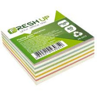 Блок клеєний Мікс 80*80*40мм Fresh Up (кольоровий)