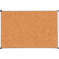 Дошка пробковая, 60x90см, алюм.рамка BUROMAX