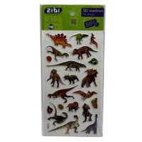 3D наліпки DINO велетні 18 см, KIDS Line