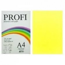 PROFI color папір офіс  A4 160г/м 250арк пастельн жовт Light Yellow